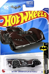 HOT WHEELS - Batman: Arkham Asylum Batmobile Brown (C3)