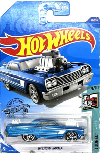 HOT WHEELS - '64 Chevy Impala Turquoise (C6)
