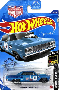 HOT WHEELS - '64 Chevy Chevelle SS Turquoise (C6)