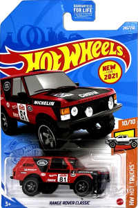 HOT WHEELS - Range Rover Classic Red (C1)