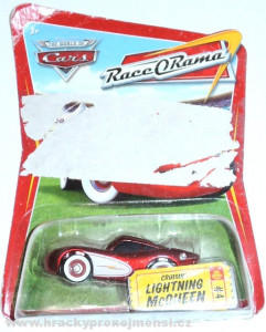 CARS (Auta) - Cruisin Lightning McQueen (Blesk McQueen) Race O Rama - poškozený obal