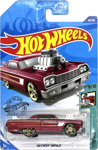 HOT WHEELS - '64 Chevy Impala Burgundy (C7)