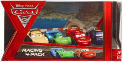 CARS 2 (Auta 2) - Racing 4pack - Jeff + Carla + McQueen + Max