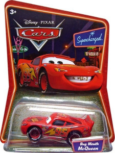 CARS (Auta) - Bug Mouth McQueen (Blesk s mouchami na zubech) SUPERCHARGED
