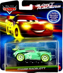 CARS (Auta) - Chase Racelot - GLOW RACERS (svítí ve tmě)