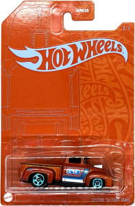 HOT WHEELS - Custom '56 Ford Truck Orange (C7)
