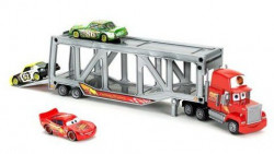 Cars (Auta) Mack Transporter + Lightning McQueen (Blesk) + Chick Hicks + Leakless