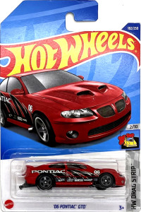 HOT WHEELS - '06 Pontiac GTO Red (E2)