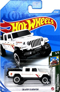 HOT WHEELS - '20 Jeep Gladiator White (C1)