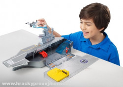 PLANES (Letadla) - Aircraft Carrier Playset + Jolly Wrenches Dusty Crophopper