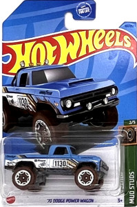 HOT WHEELS - '70 Dodge Power Wagon Blue (E1)