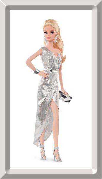 Barbie City Shine Silver Dress - The LOOK Collection