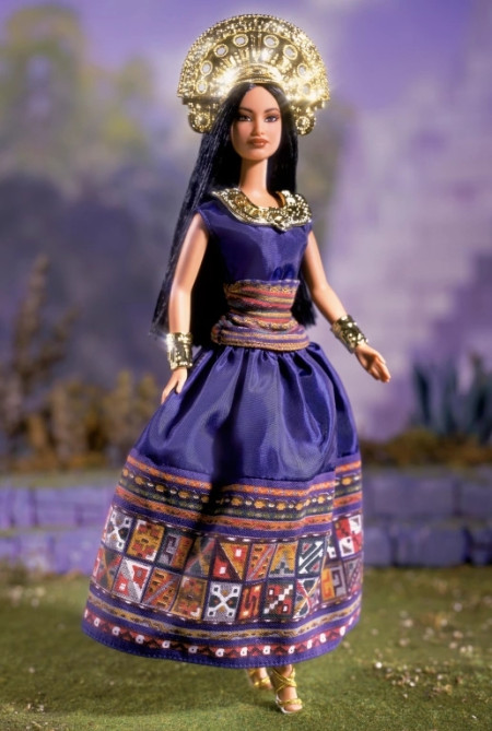 BARBIE Princess of the Incas - rok 2001 - mírně poškozený obal