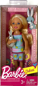 Barbie CHELSEA with Grey Rabbit (Chelsea s šedivým králíčkem), rok 2011