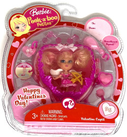 Barbie Peek-a-boo Petites - Valentine Cupid, rok 2008