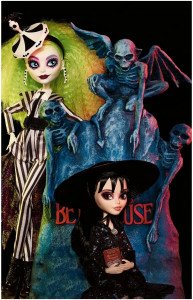 Beetlejuice & Lydia Deetz Monster High Skullector Doll 2-Pack, rok 2021