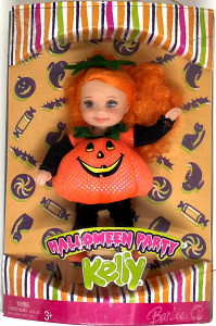 KELLY - MIRANDA in Pumpkin Costume (kostým dýně), kolekce Halloween Party, rok 2007