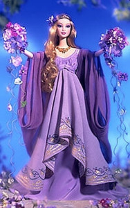 BARBIE Goddess of Spring (bohyně jara) - rok 2000 - poškozený obal