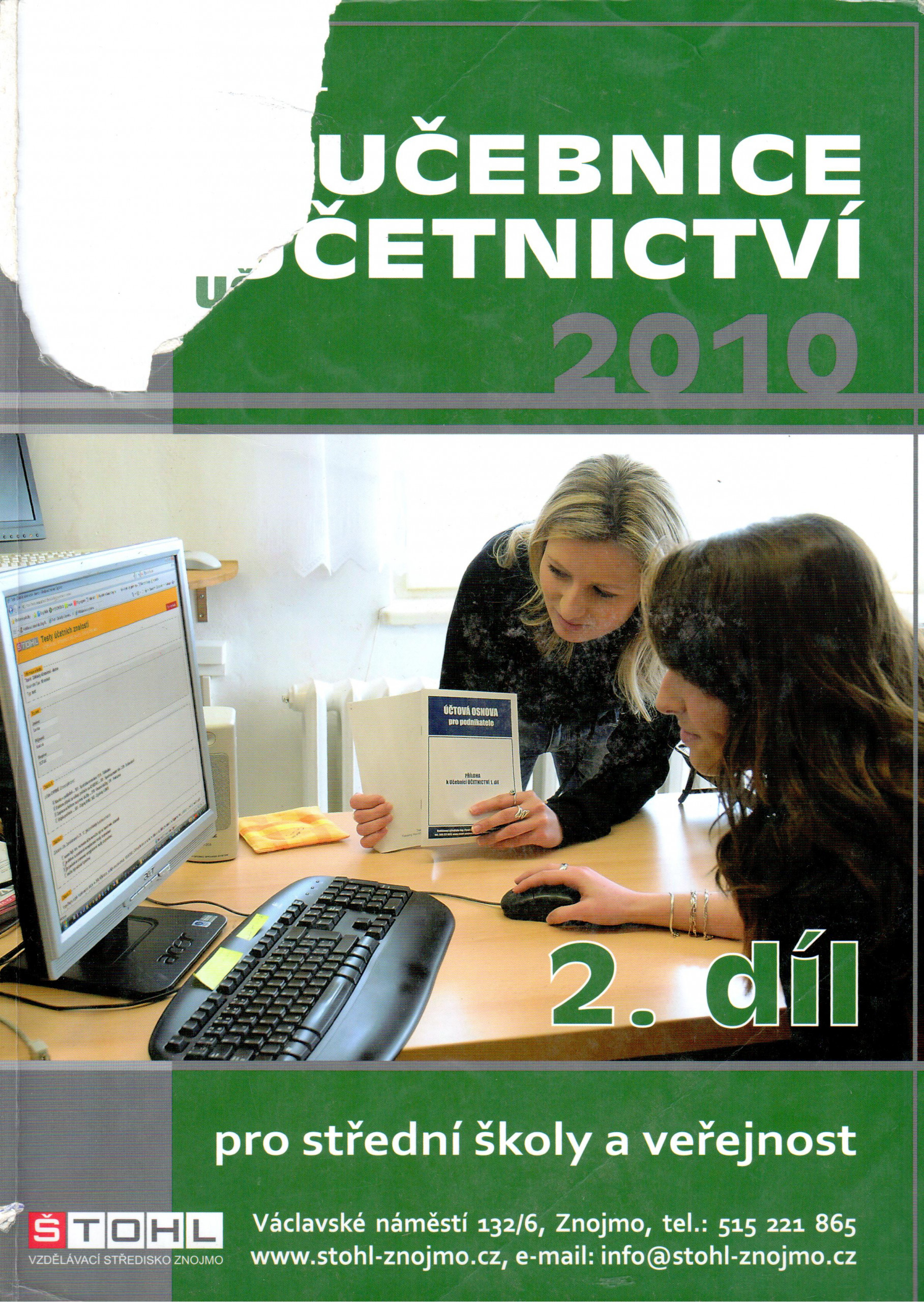 Učebnice účetnictví 2010 (2. díl) - Náhled učebnice