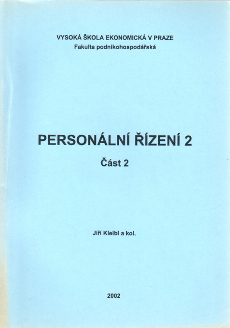 Personální řízení 2 (část 2) (2002)