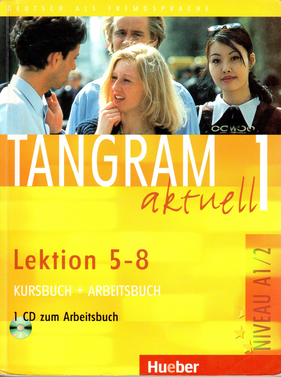 Tangram aktuell 1: Kursbuch + Arbeitsbuch (Lektion 5-8) (+audioCD)