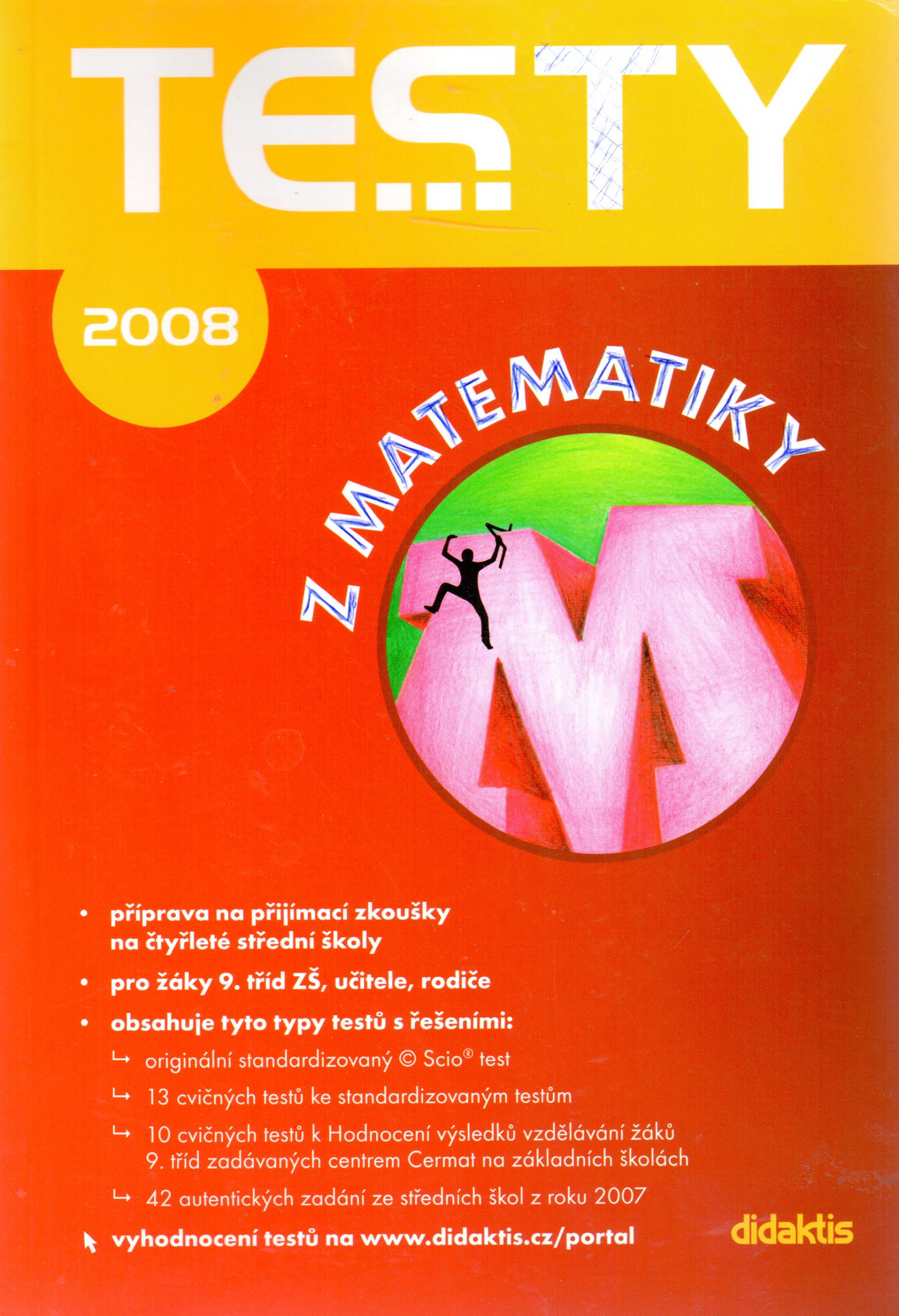 Testy z matematiky 2008  - Náhled učebnice