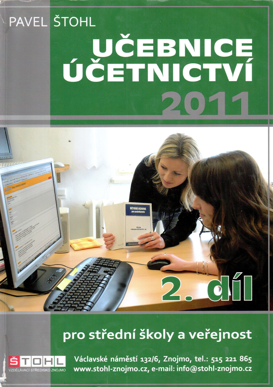 Učebnice účetnictví 2011 (2. díl) - Náhled učebnice