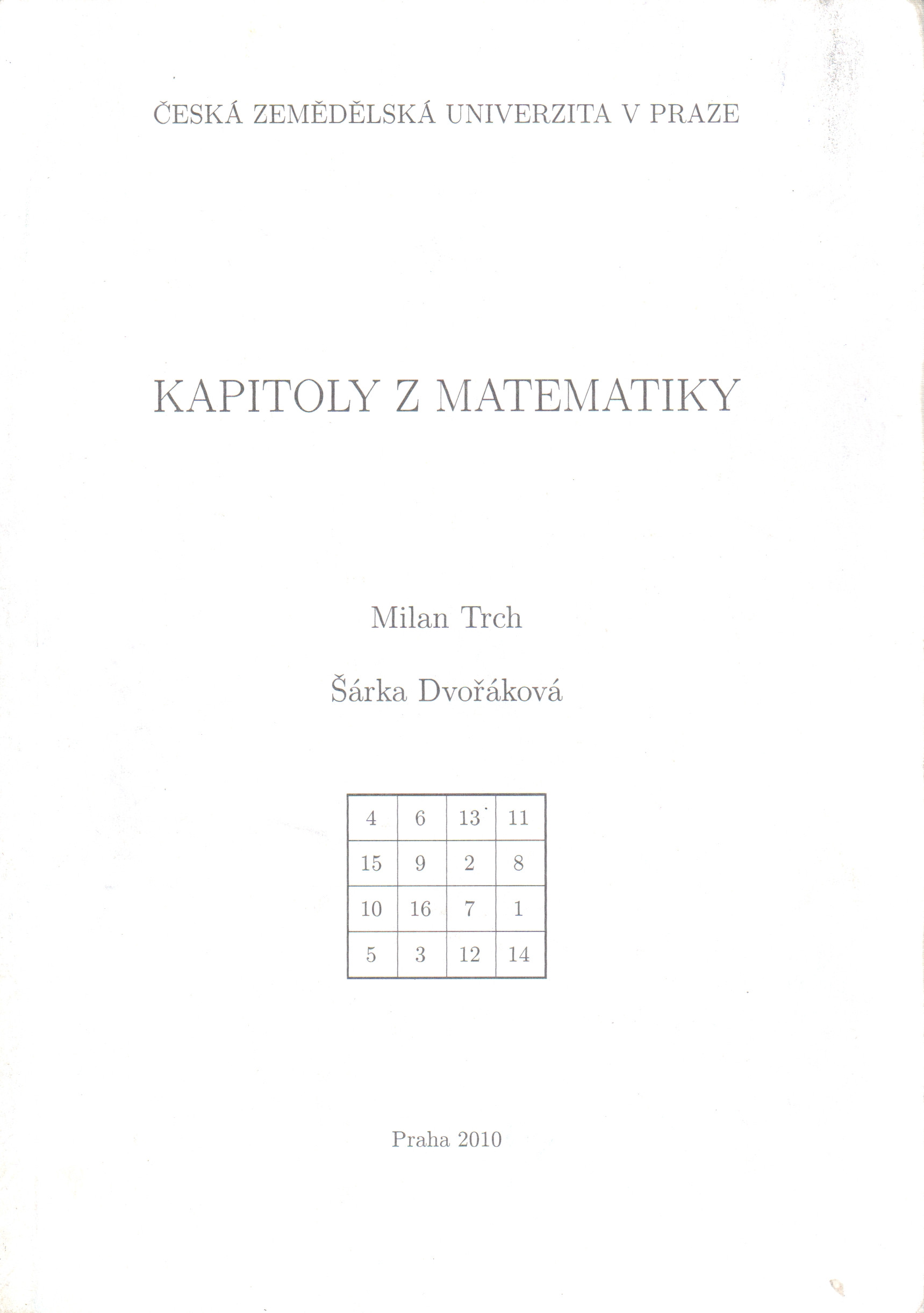 Kapitoly z matematiky - Náhled učebnice