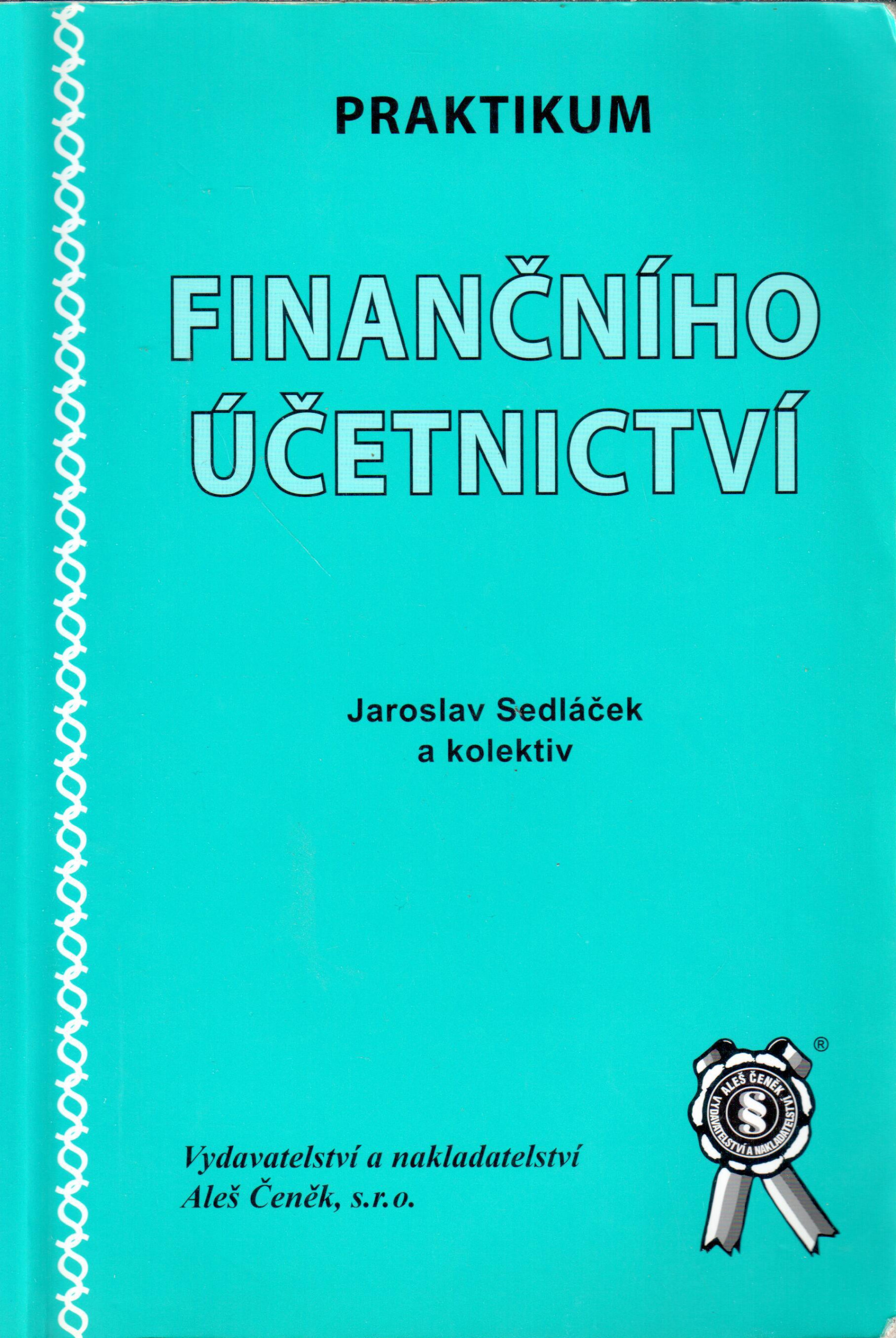 Praktikum finančního účetnictví - Náhled učebnice