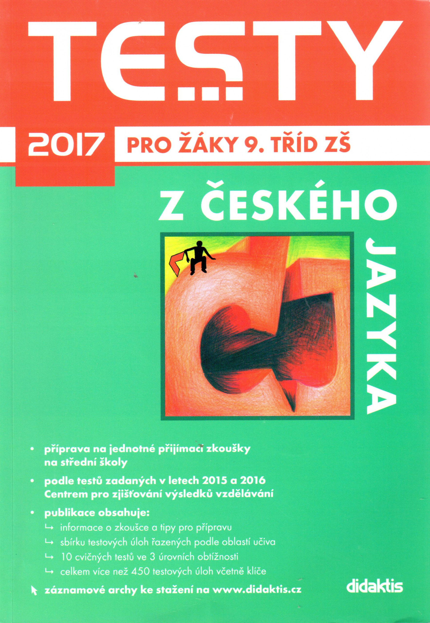 Testy z českého jazyka (2017) - Náhled učebnice