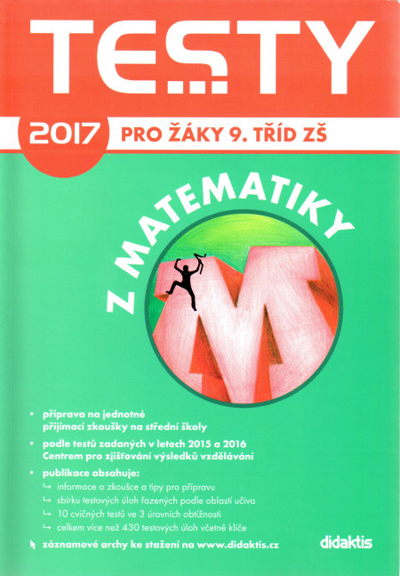 Testy 2017 z matematiky pro žáky 9. tříd ZŠ