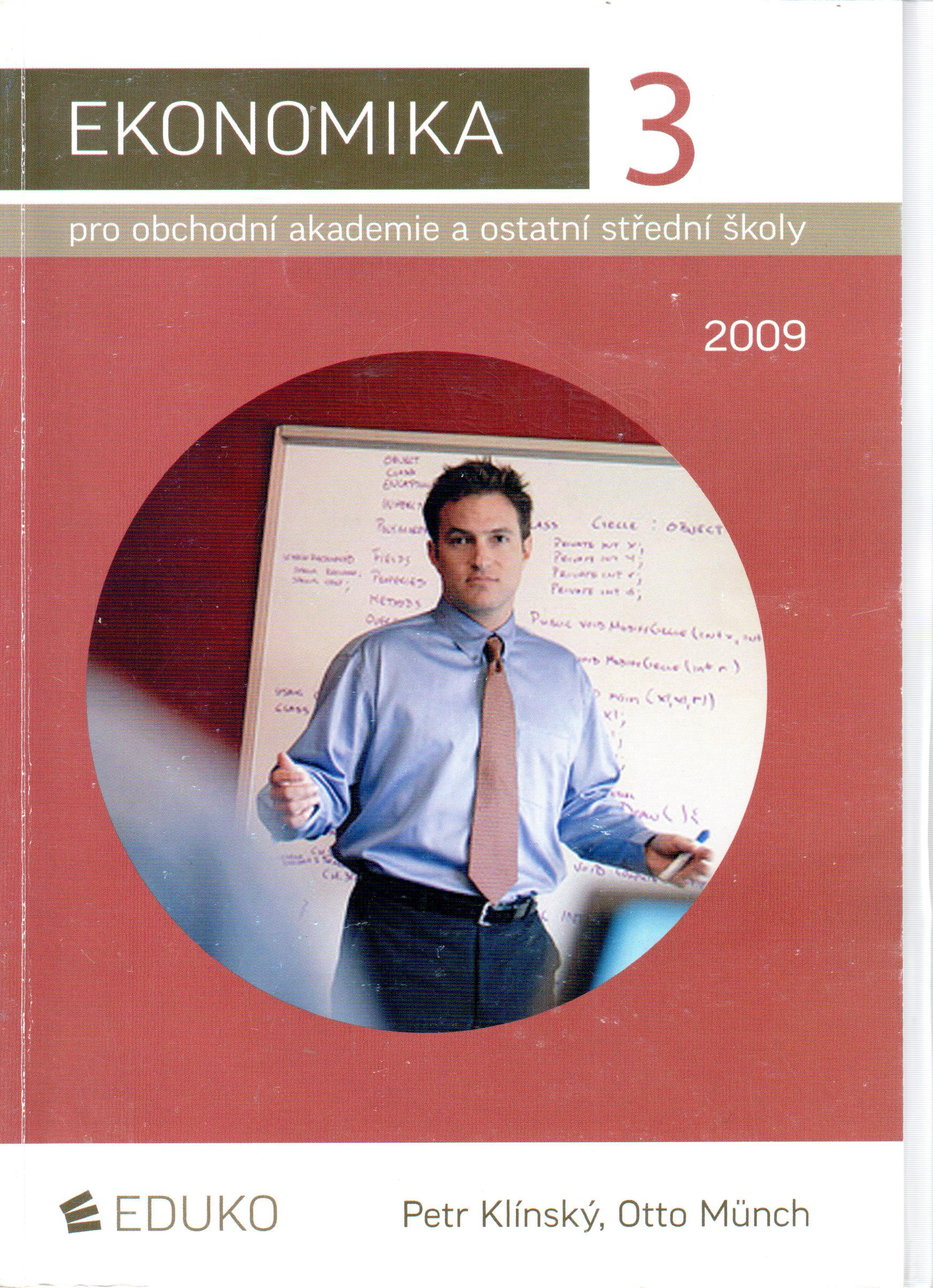 Ekonomika 3 pro obchodní akademie a ostatní střední školy (2009) - Náhled učebnice