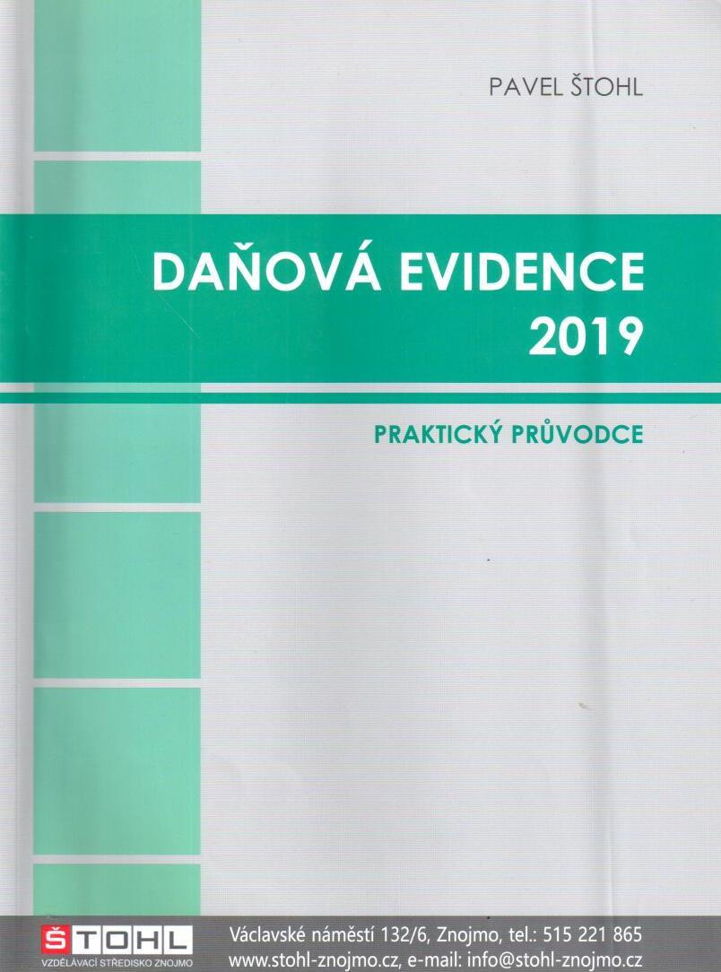 Daňová evidence 2019