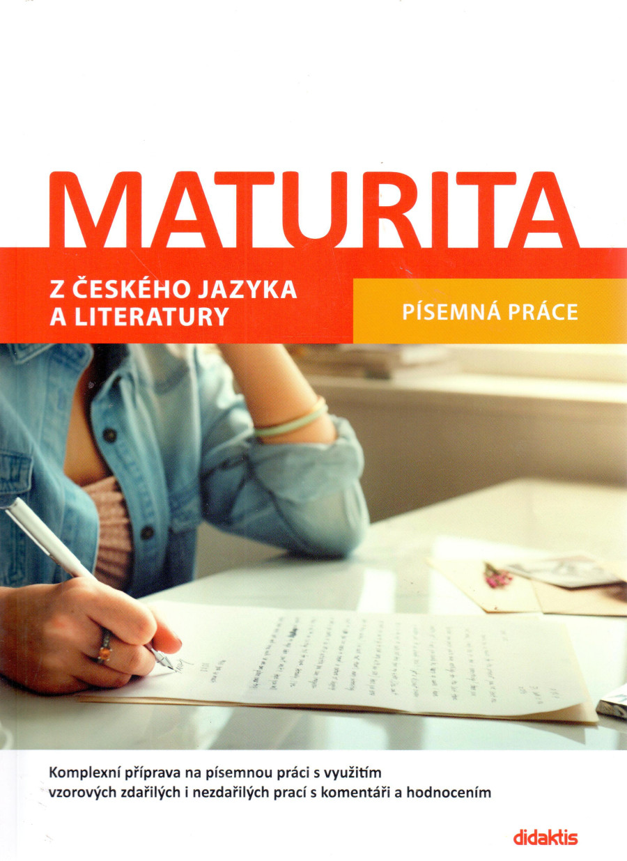 Maturita 2021 z českého jazyka a literatury : písemná práce - Náhled učebnice