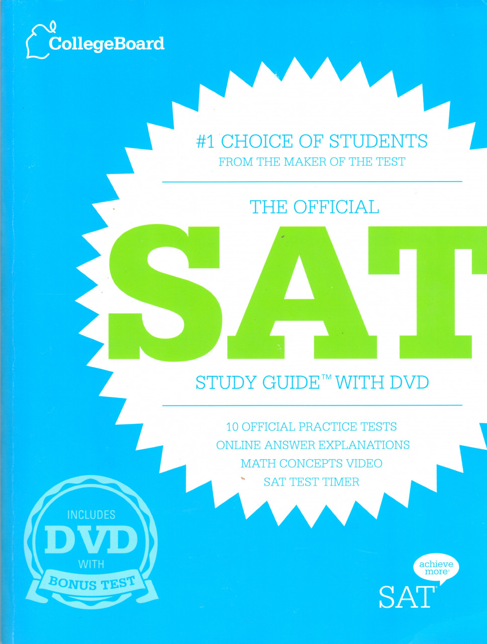 The official SAT study guide with DVD