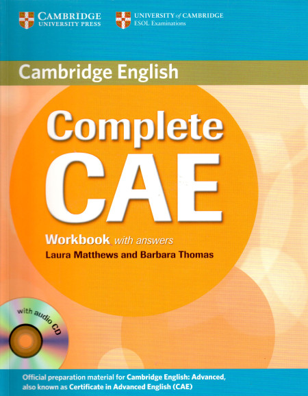 Cambridge Complete CAE – Workbook + Audio CD