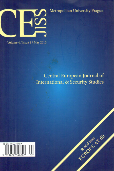 Central European Journal of International & Security Studies : Volume 4 / Issue 1 / May 2010