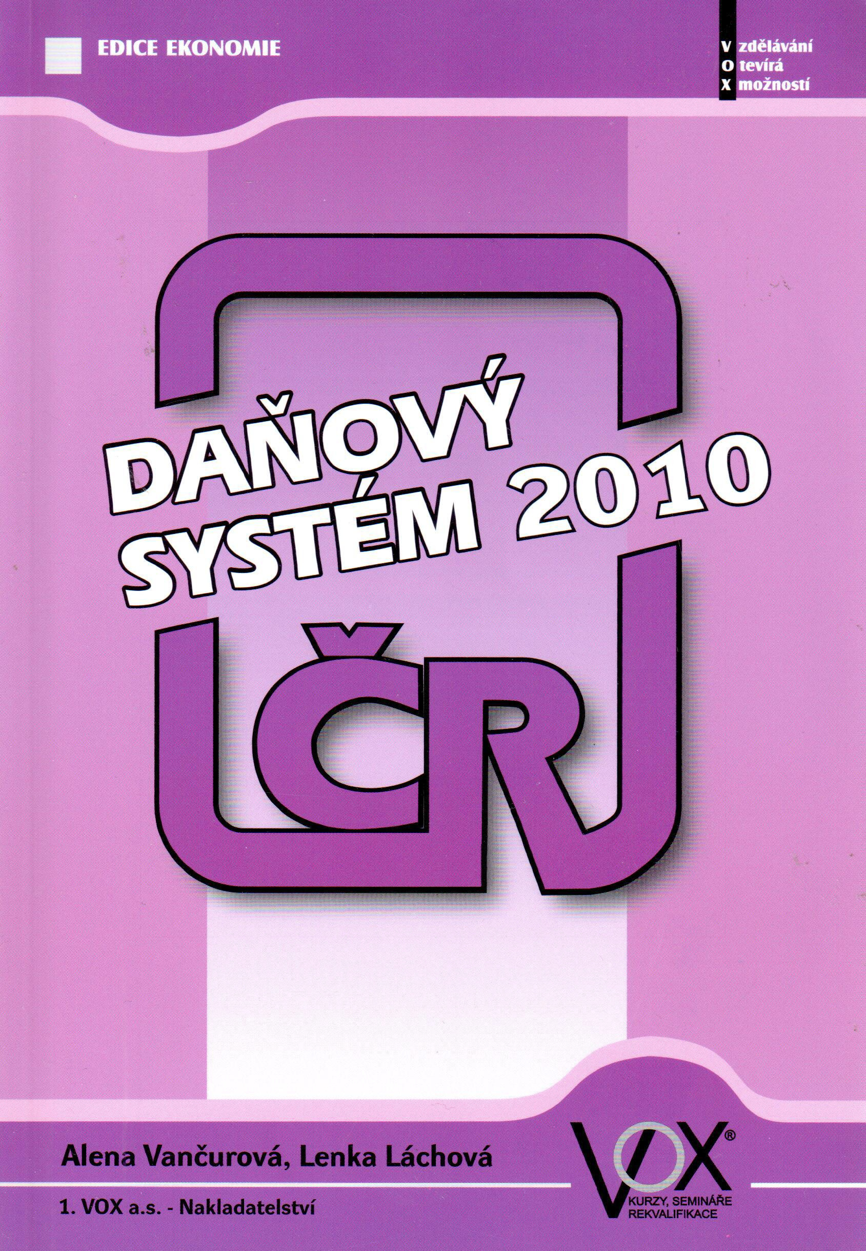 Daňový systém 2010 - Náhled učebnice