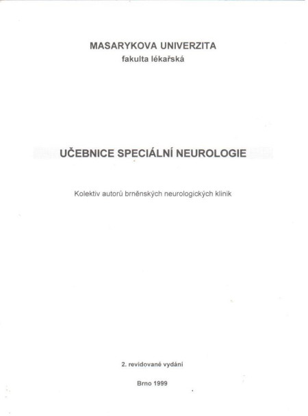 Učebnice speciální neurologie