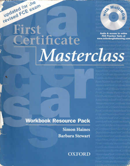 First Certificate Masterclass : Workbook Resource Pack (+CD)