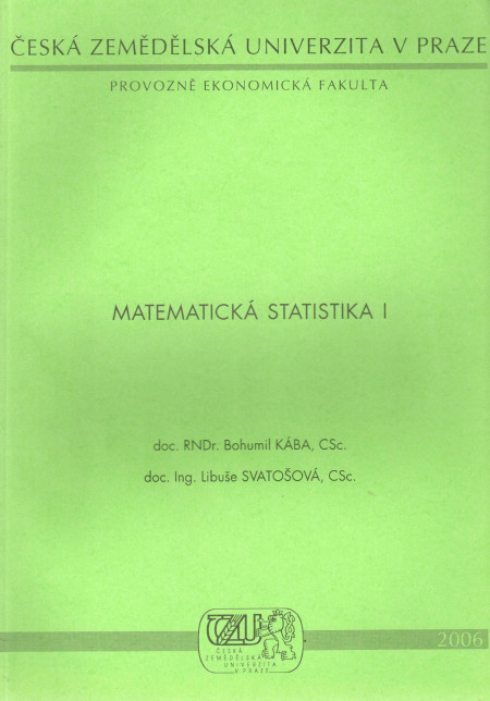 Matematická statistika I (2006)