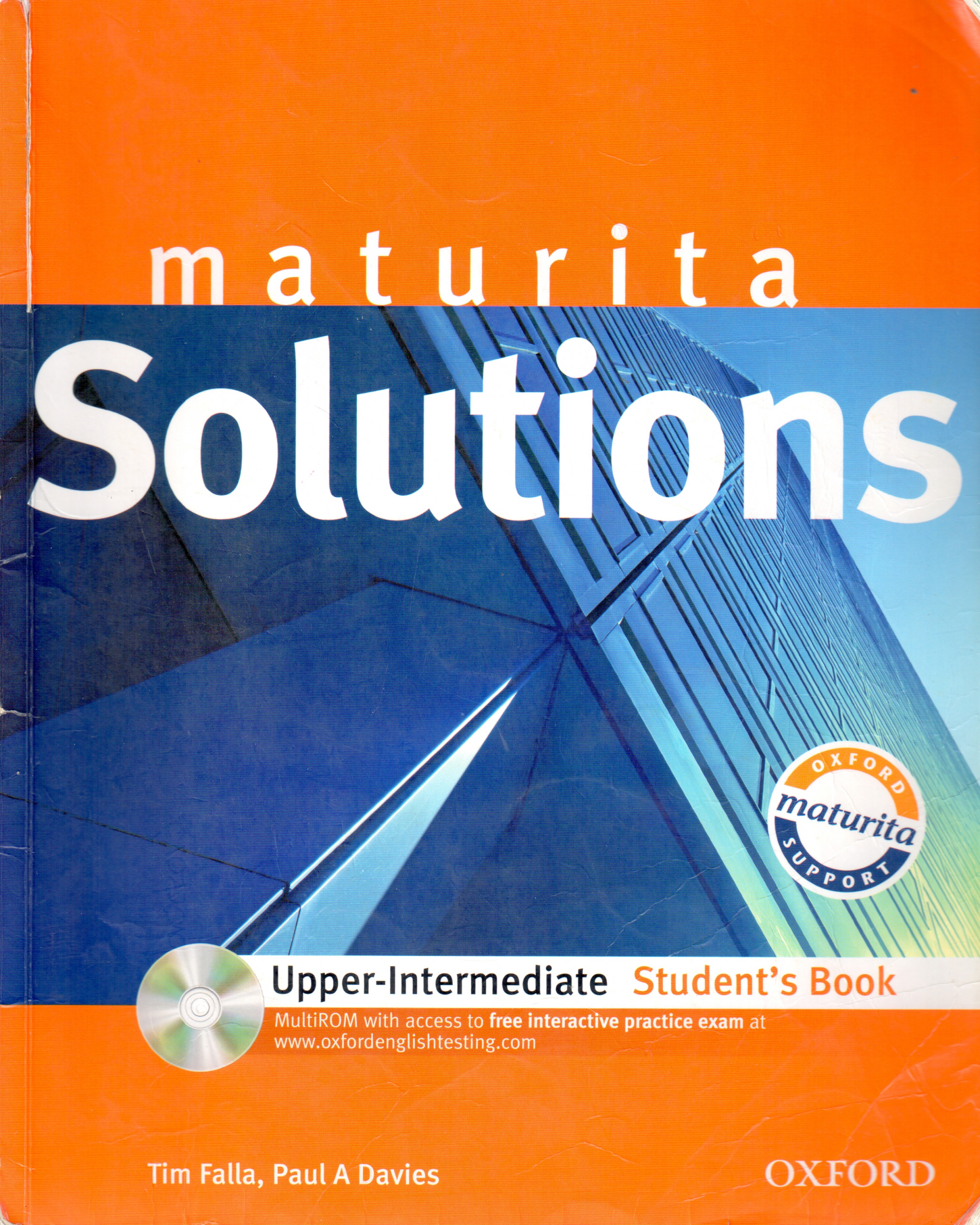 Maturita Solutions: Upper-Intermediate Student's Book - Náhled učebnice