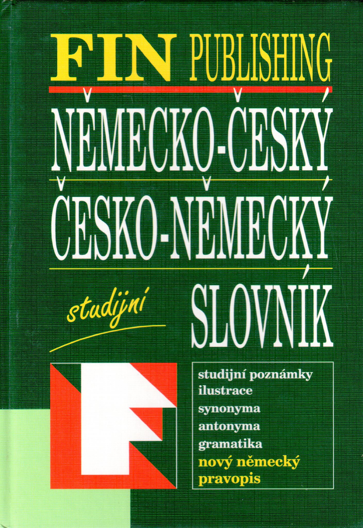 Německo-český, česko-německý studijní slovník - Náhled učebnice