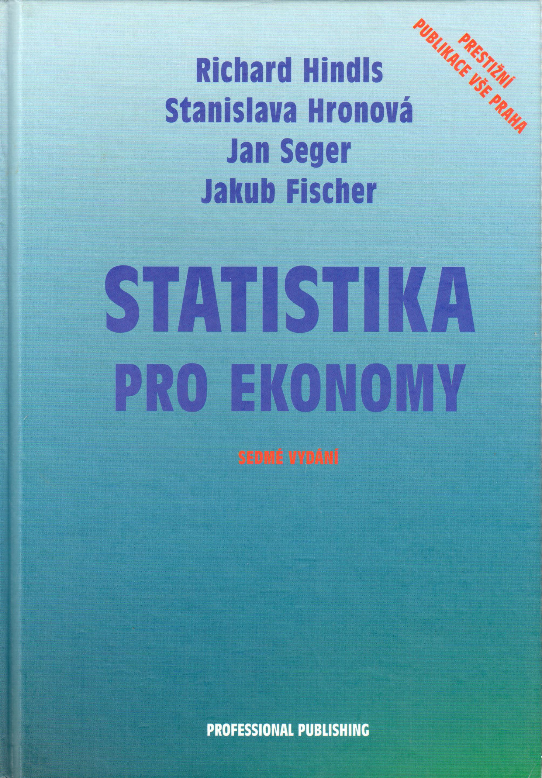 Statistika pro ekonomy (7. vydání) - Náhled učebnice