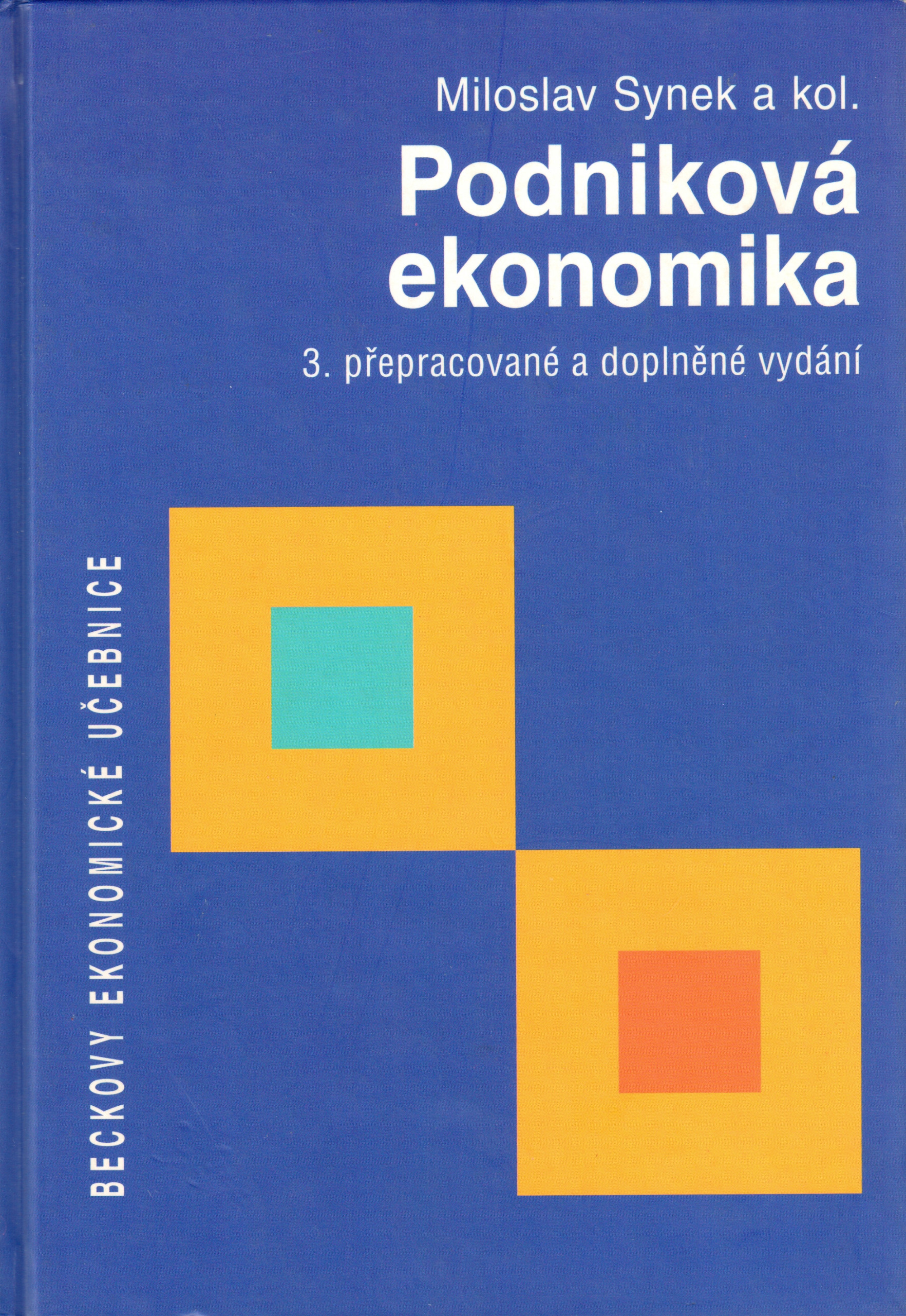 Podniková ekonomika (3. vydání) - Náhled učebnice
