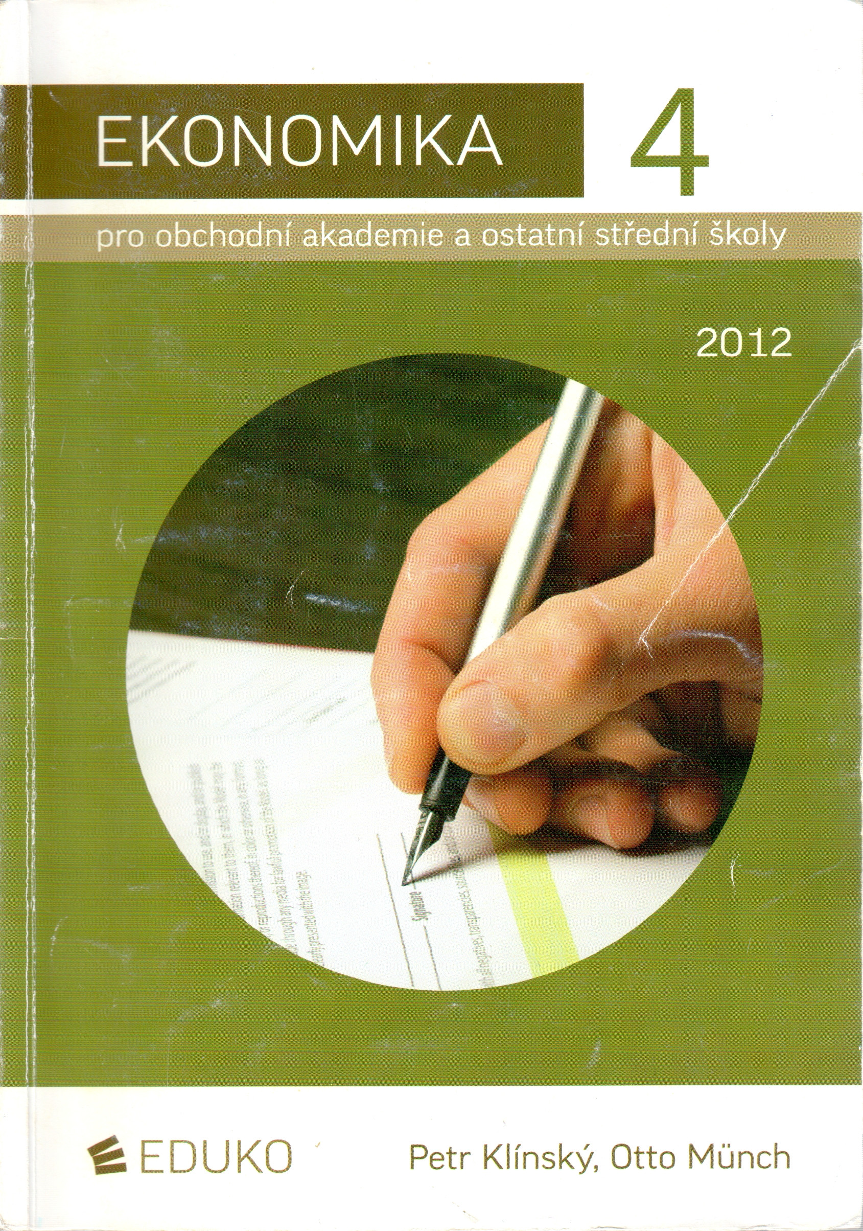 Ekonomika 1 pro obchodní adademie a ostatní střední školy (2009) - Náhled učebnice