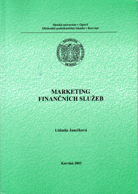 Marketing finančních služeb (2003)