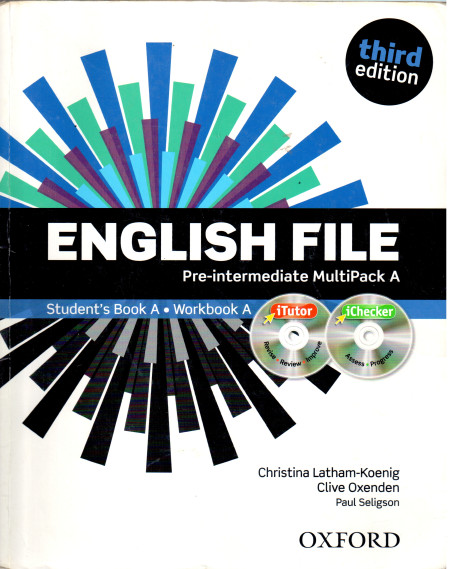 English File Pre-intermediate MultiPack A : Student's Book + Workbook (+2 DVD)