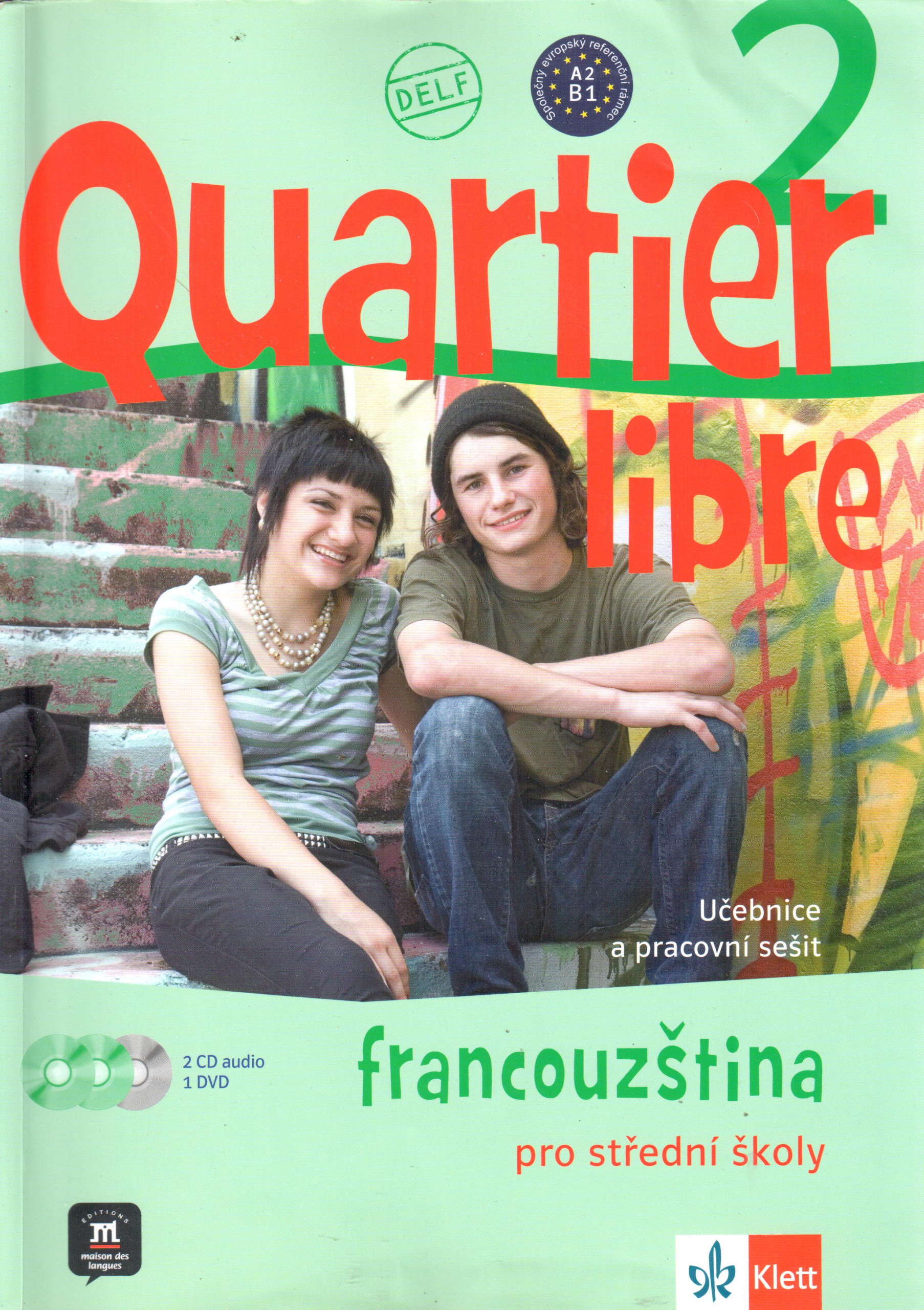 Quartier Libre 2 : učebnice a pracovní sešit - Náhled učebnice