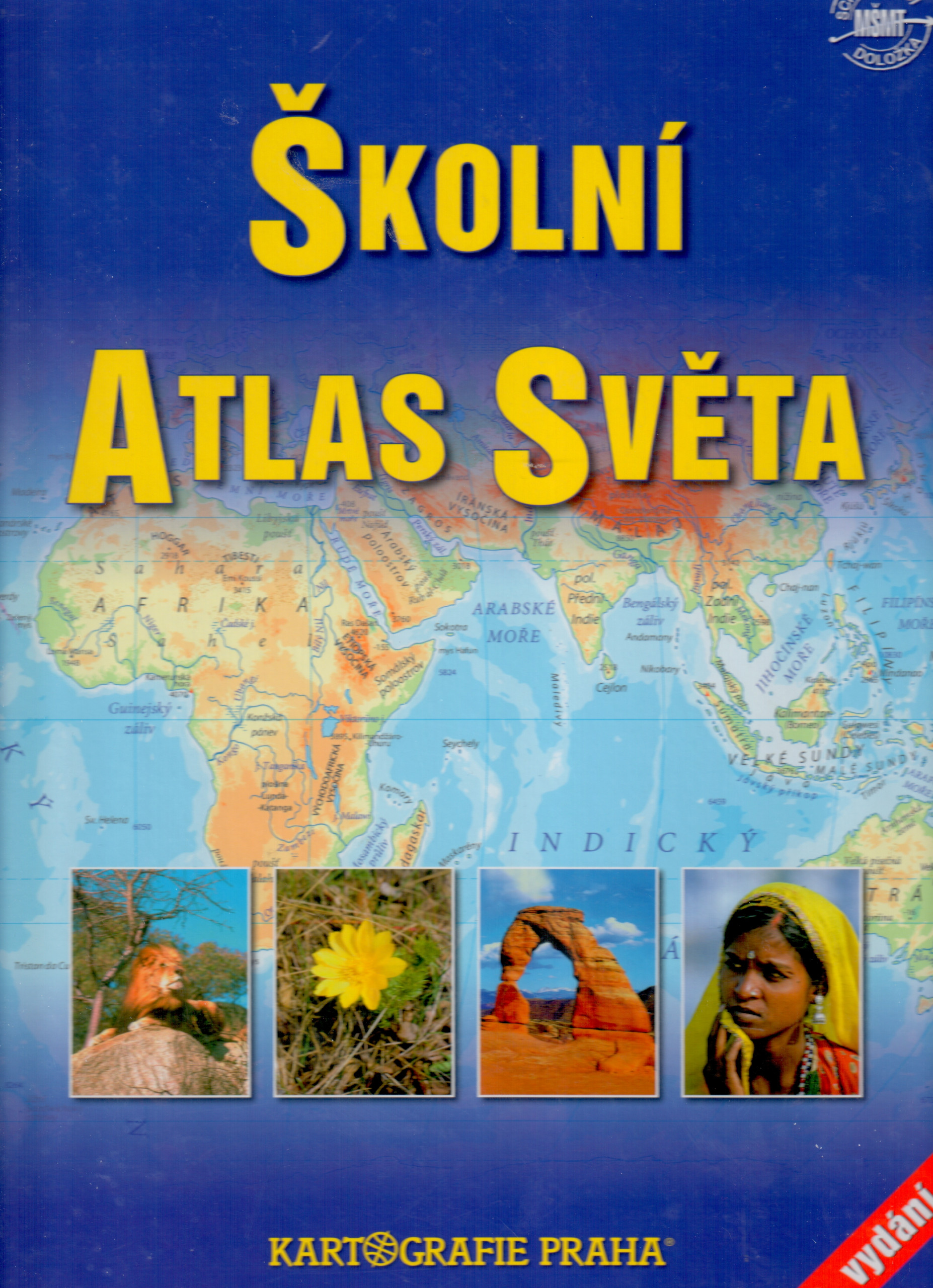 Školní atlas světa - Náhled učebnice